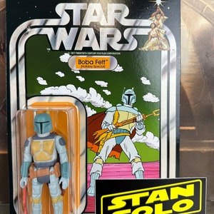 Stan Solo custom Holiday Fett on a custom card