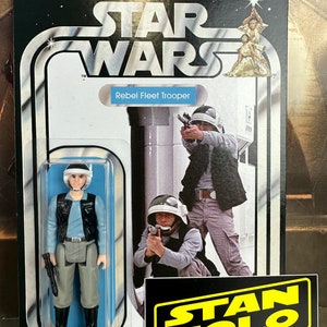 Stan Solo BLEMISHED Fleet Trooper personnalisé sur un dos cartonné personnalisé