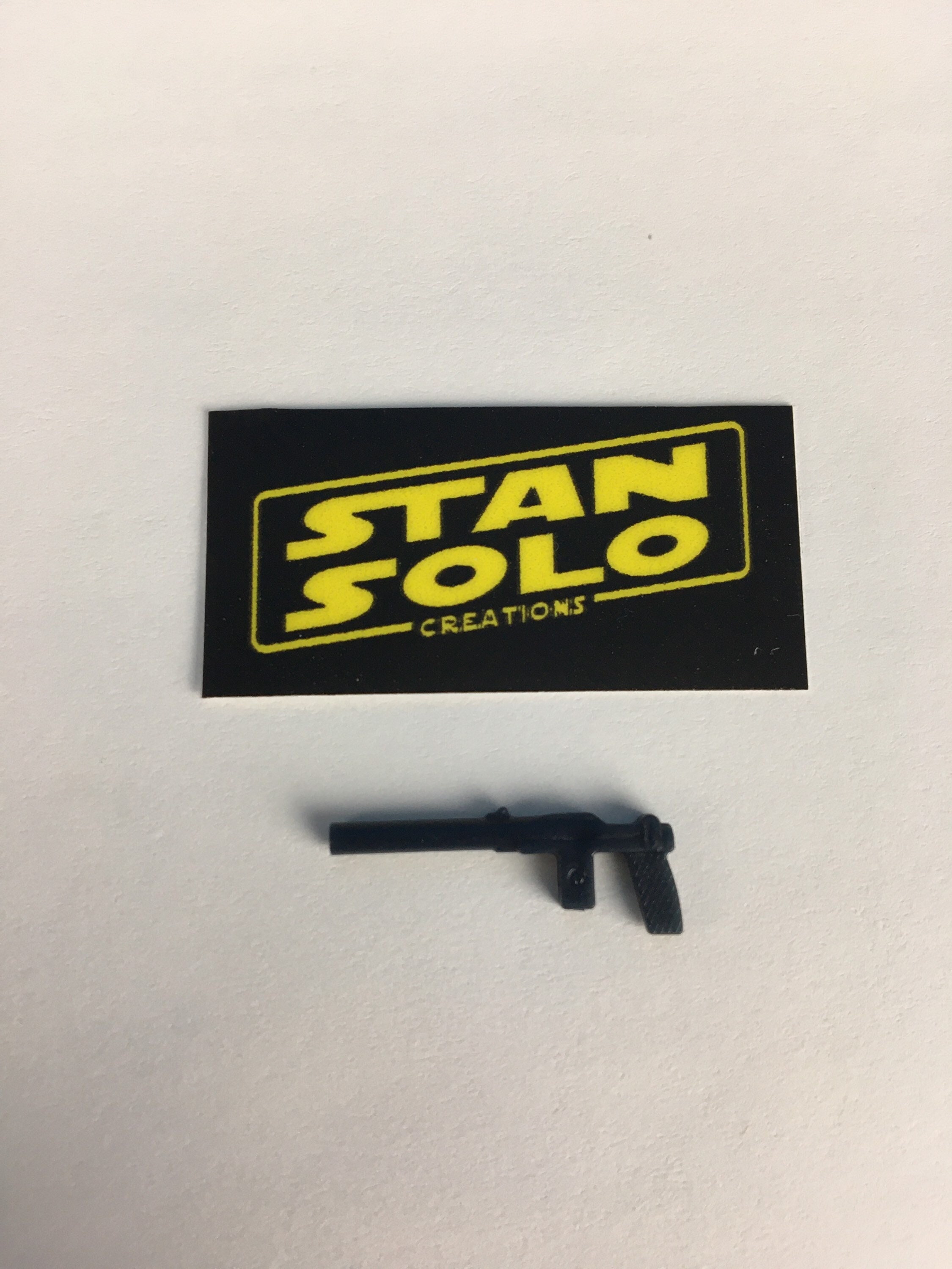 Stan Solo custom Leia blaster-repro