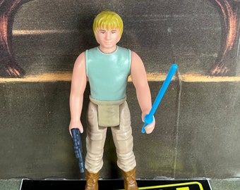 Stan Solo aangepaste Dagobah Trainer blauwe sabel