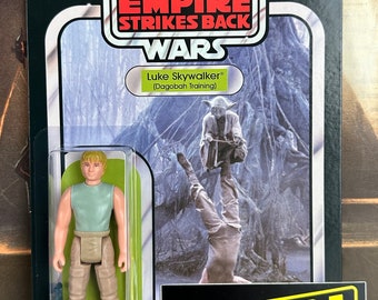 Stan Solo Dagobah Trainer personalizado en un reverso de tarjeta ESB personalizado