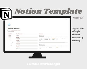 Notion template (minimal)
