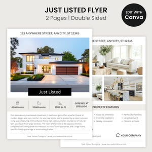 May include: A flyer for a 4 bedroom, 3 bathroom house with 2,500 square feet of living space. The house is offered at £750,000. The flyer includes photos of the exterior and interior of the house, as well as a list of property features.
