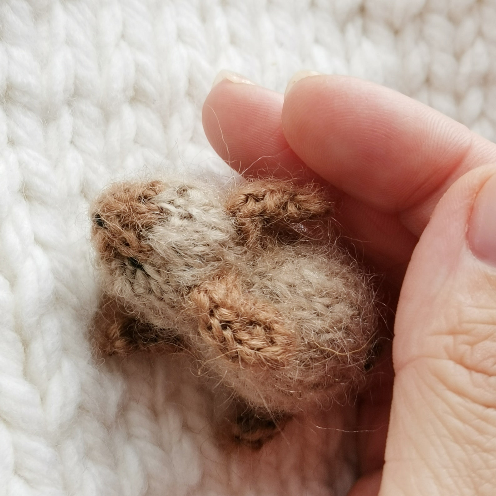 Mini Tiny Rabbit Knitting Pattern. Only English PDF. - Etsy