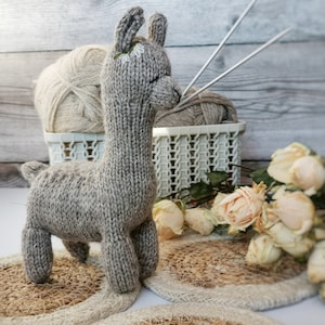 Cute and soft alpaca knitting pattern. English and Russian PDF. image 5