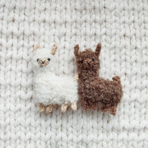 Mini llama knitting pattern. English and Russian PDF. image 5