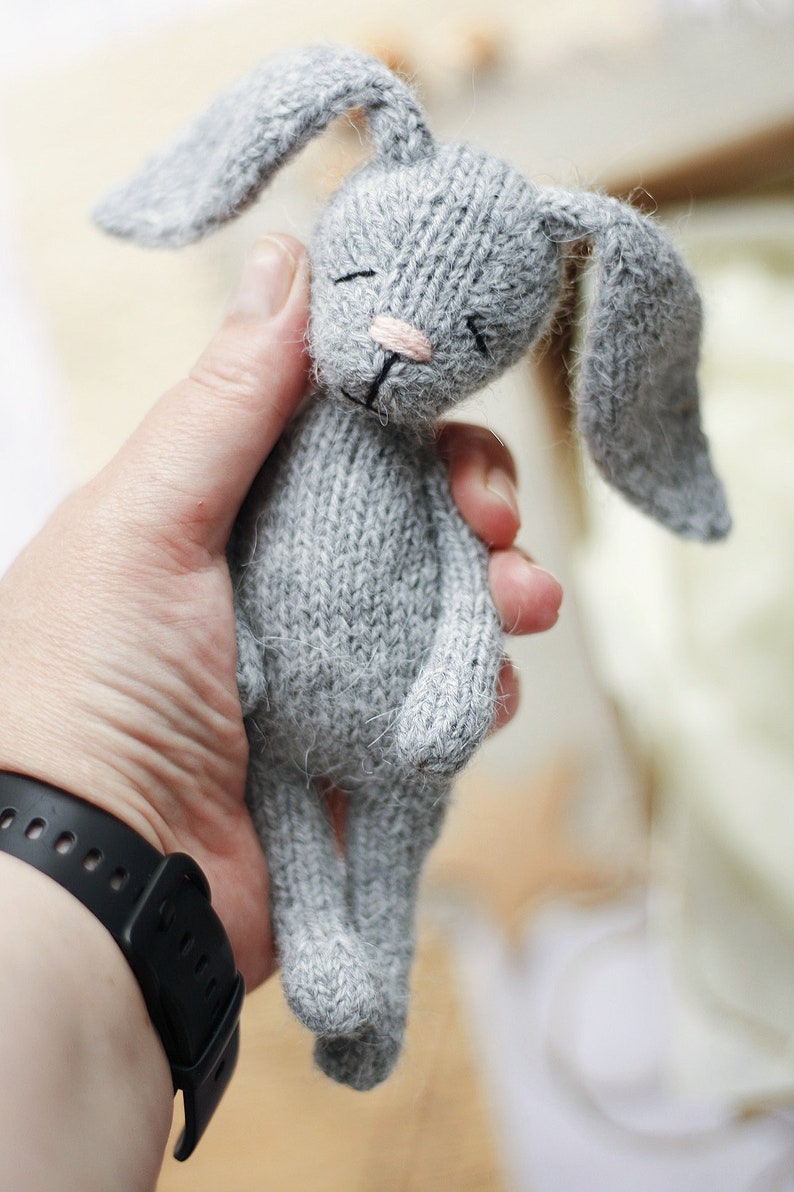 Knitted Bunny Pattern. Amigurumi Tutorial. Knitting Toys - Etsy