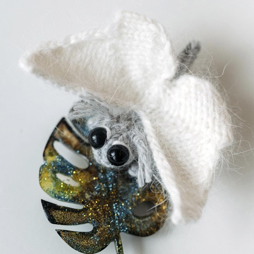 Tiny Insect Set 3 in 1: Bee , Butterfly, Dragonfly Knitting Patterns ...