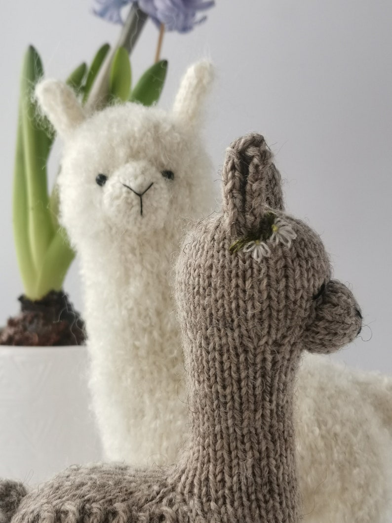 Cute and soft alpaca knitting pattern. English and Russian PDF. image 4