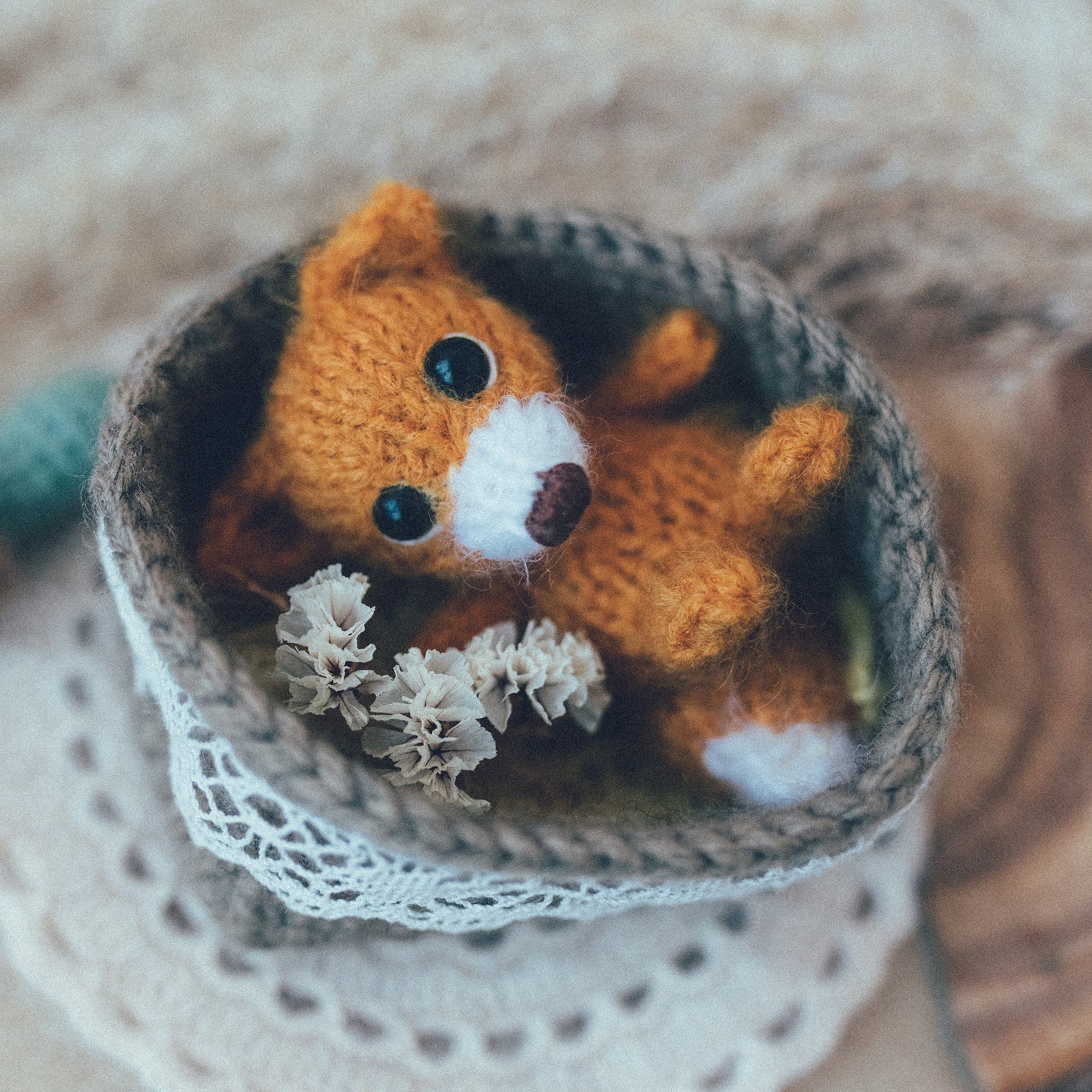 Tiny Fox Knitting Pattern. Small Fox Cub DIY Knitting Tutorial. Toy for ...