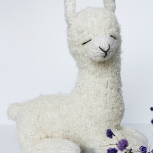 Cute and soft alpaca knitting pattern. English and Russian PDF. image 9