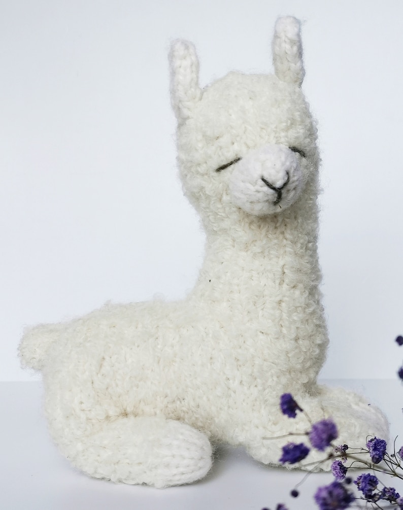 Cute and soft alpaca knitting pattern. English and Russian PDF. image 9