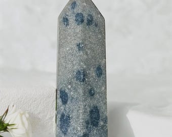 K2 Stone Tower, Polished Gemstone, K2 Jasper Healing Crystal, Spiritual Energy Stone, Chakra Decor, Meditation Gift, Unique Crystal Gift