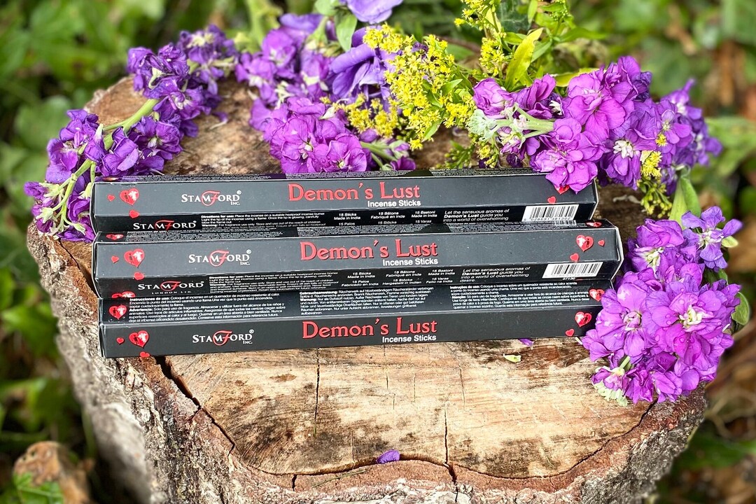 Stamford Incense Demons Lust Incense Sticks Etsy