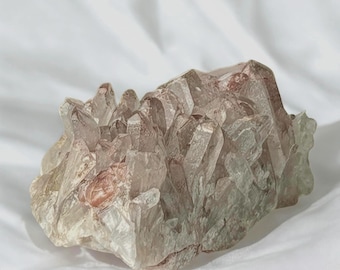 Pink Lithium Cluster, Raw Pink Crystal, Calming Stone, Rare Mineral Specimen, Emotional Support Gift