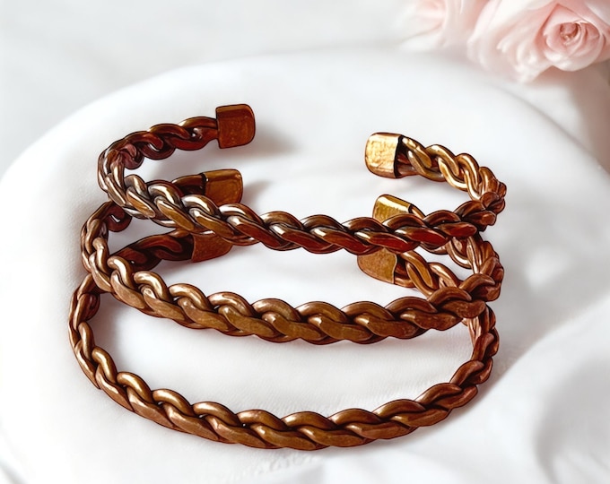 Copper Bangles to support  Pain Relief and  Wellness , Healing Jewellery.