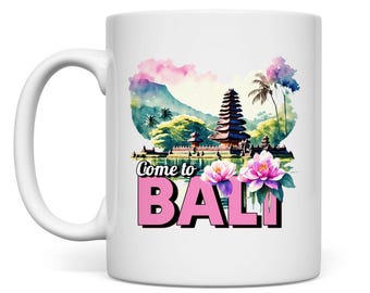 mug Come to Bali