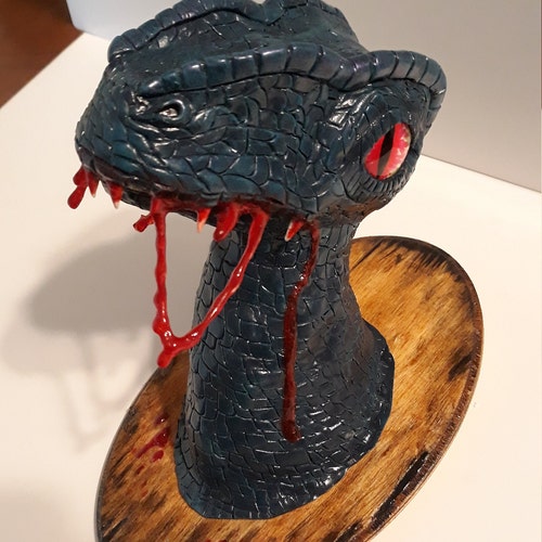 Shops Original Bloody Raptor head wall mount sculpture