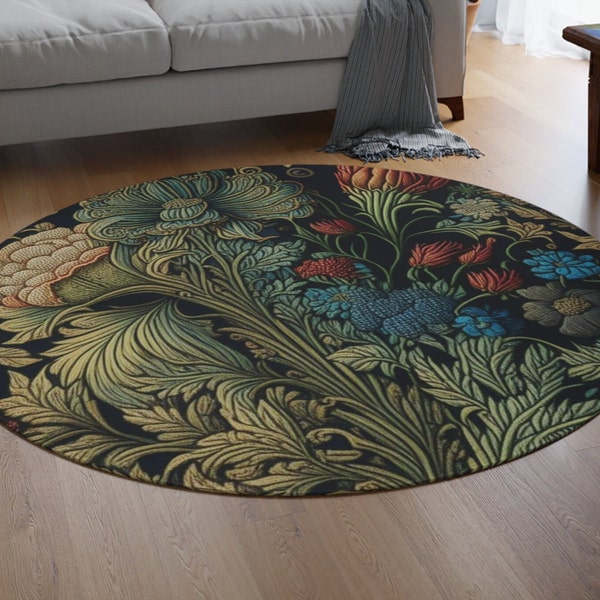 William Morris Rugs Etsy