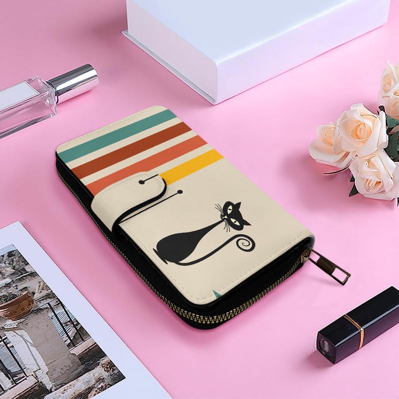 Stripe Cat Wallet