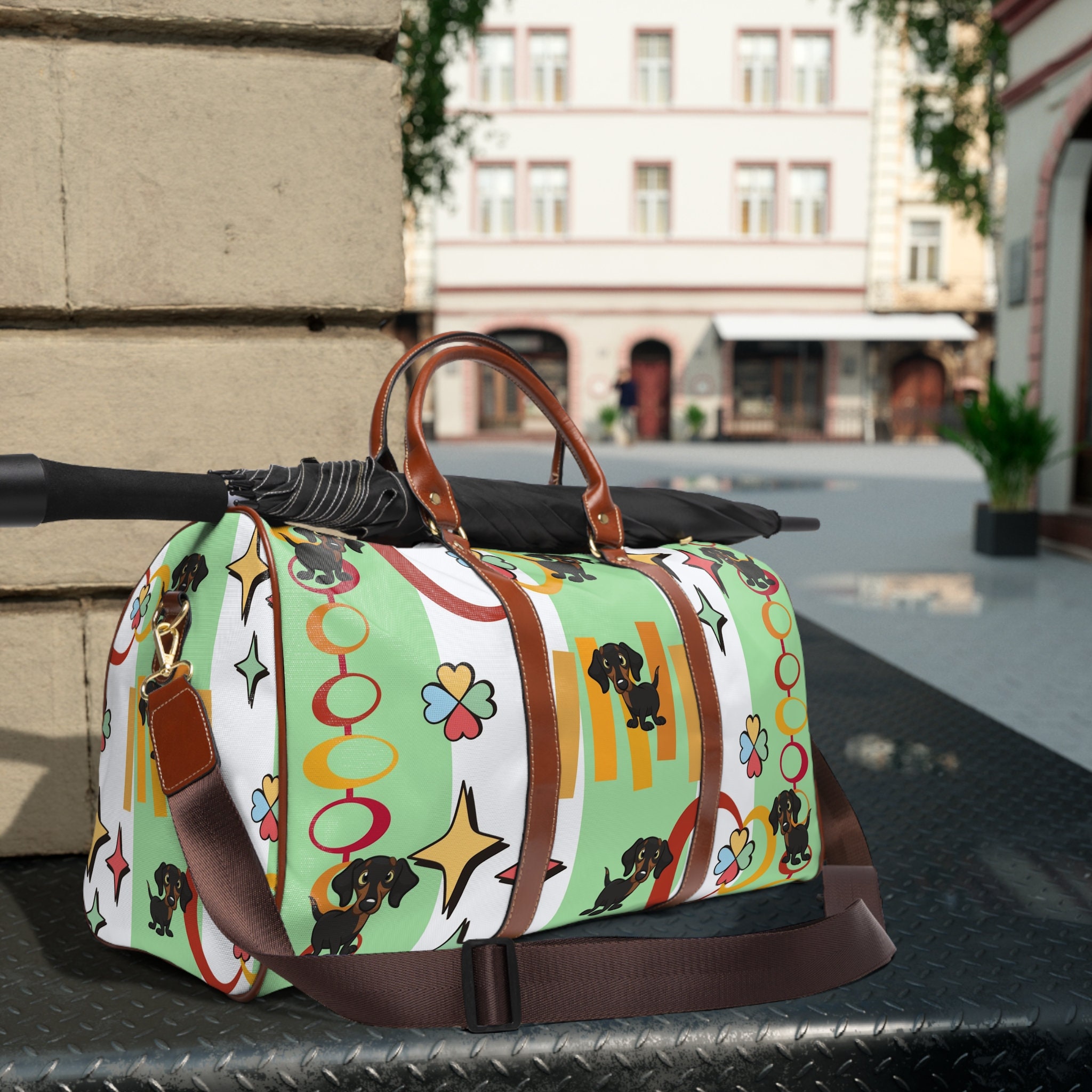 Cordura® Fabric Crossbody ITA Bag (Olive Green) – The Artistry