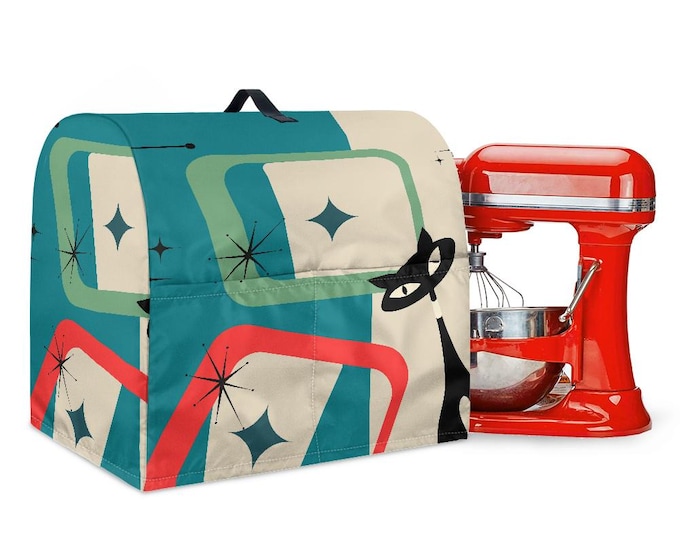 Atomic Cat Retro Mixer Cover: Kitchen Appliance Hood