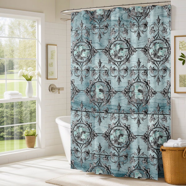 Mod Shower Curtain - Etsy