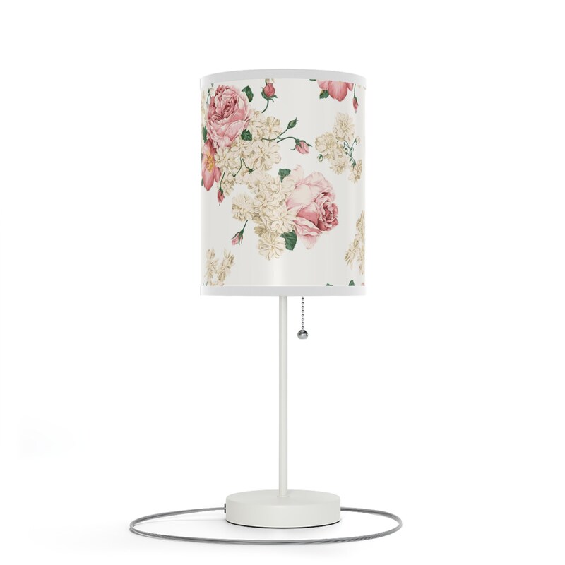 Lampe de chevet Double shabby chic - Décoration