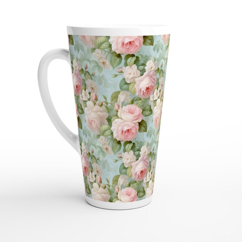 Shabby Chic Mug - Etsy