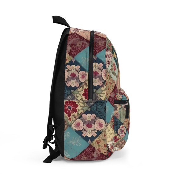 New York studio  Vintage-Inspired Floral Backpack NWT Gucci x NY Yankees Floral Tapestry Satin Large Backpack  main image 4