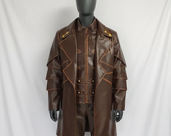 Cad Bane Costume | Star Wars Cosplay | Corey Burton Jacket | Faux Leather | Full Suit
