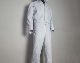 Elvis Presley 1968 Comeback White Leather Suit Tribute Artist Costume