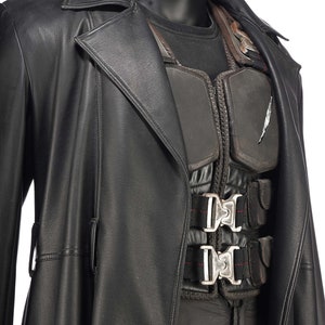 Blade Wesley Snipes Handmade Cosplay Leather Costume or Vest image 1
