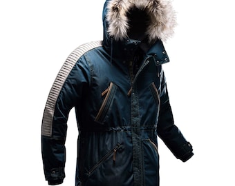 Rogue One Story Parka Winter Coat with Fox Fur Hood