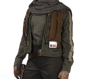 Rogue One A Star Wars Story Jyn Erso Cosplay Costume