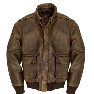 Vintage 1970's/80's Leather A2 Style Bomber Jacket / Retro Collectable Rare - Etsy Vintage 1970's/80's Leather A2 Style Bomber Jacket / Retro Collectable Rare - Etsy