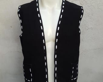 Elvis Presley Charo Leather Vest