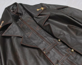 Star Wars Cad Bane Real Leather Cosplay Vest and Coat