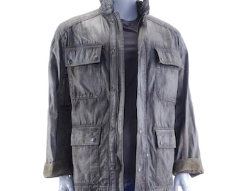 Terminator Dark Fate T-800 Cosplay Denim Jacket Handmade