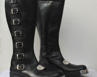 Real Leather Battlestar Galactica Long Boots