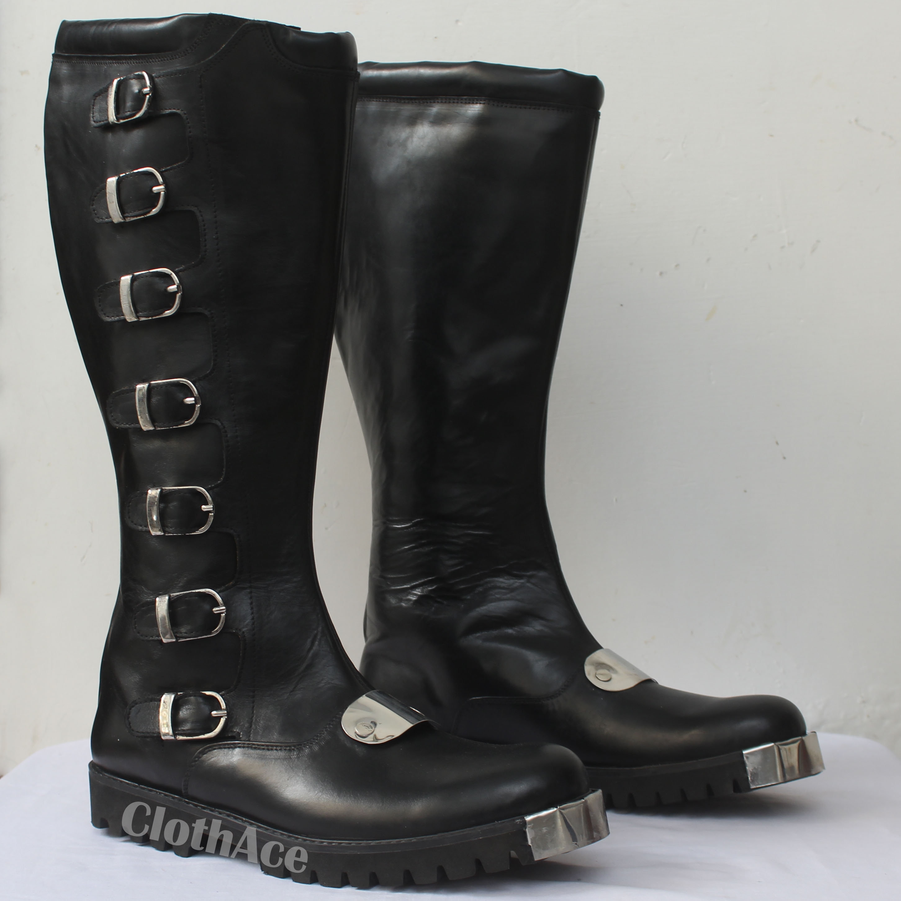 Real Leather Battlestar Galactica Long Boots - Etsy
