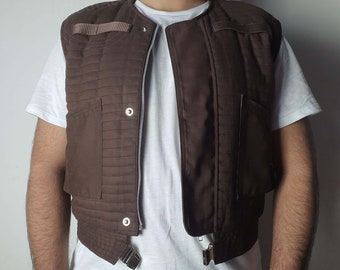 Rogue One Story Jyn Erso Jacket Cosplay Costume Green and Brown