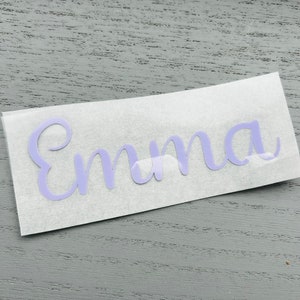 Personalised Iron On Vinyl Names image 3