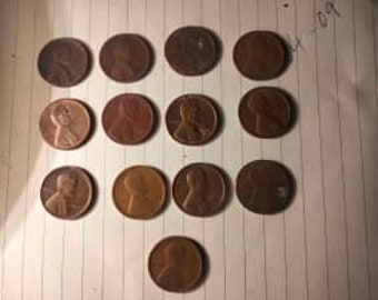 US Lincoln Pennies