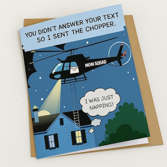 Funny Happy Birthday Card.