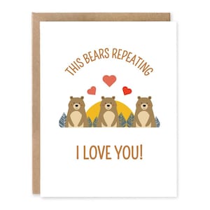 Cela porte la répétition Je t'aime/un an plus tard/un an d'anniversaire/une carte de 1er anniversaire/pour mari/pour femme/anniversaire