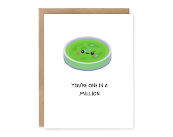 Funny Lab Tech Card – You're One in a Million