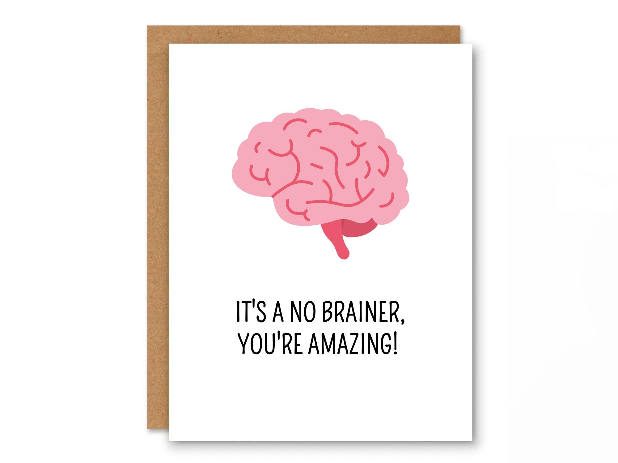 Anatomy Brain Thank You Card, Doctor, Nurse, Graduation Anatomy Brain Thank You Card, Doctor, Nurse, Graduation