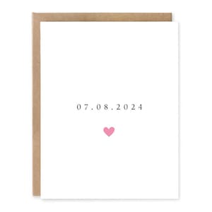 Personalized Anniversary Date Card | Happy Anniversary Card | Cute Card Wedding/dating Anniversary For Husband Wife Boyfriend Girlfriend Him