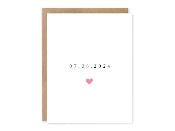 Personalized Anniversary Date Card | Happy Anniversary Card | Cute Card Wedding/dating Anniversary For Husband Wife Boyfriend Girlfriend Him